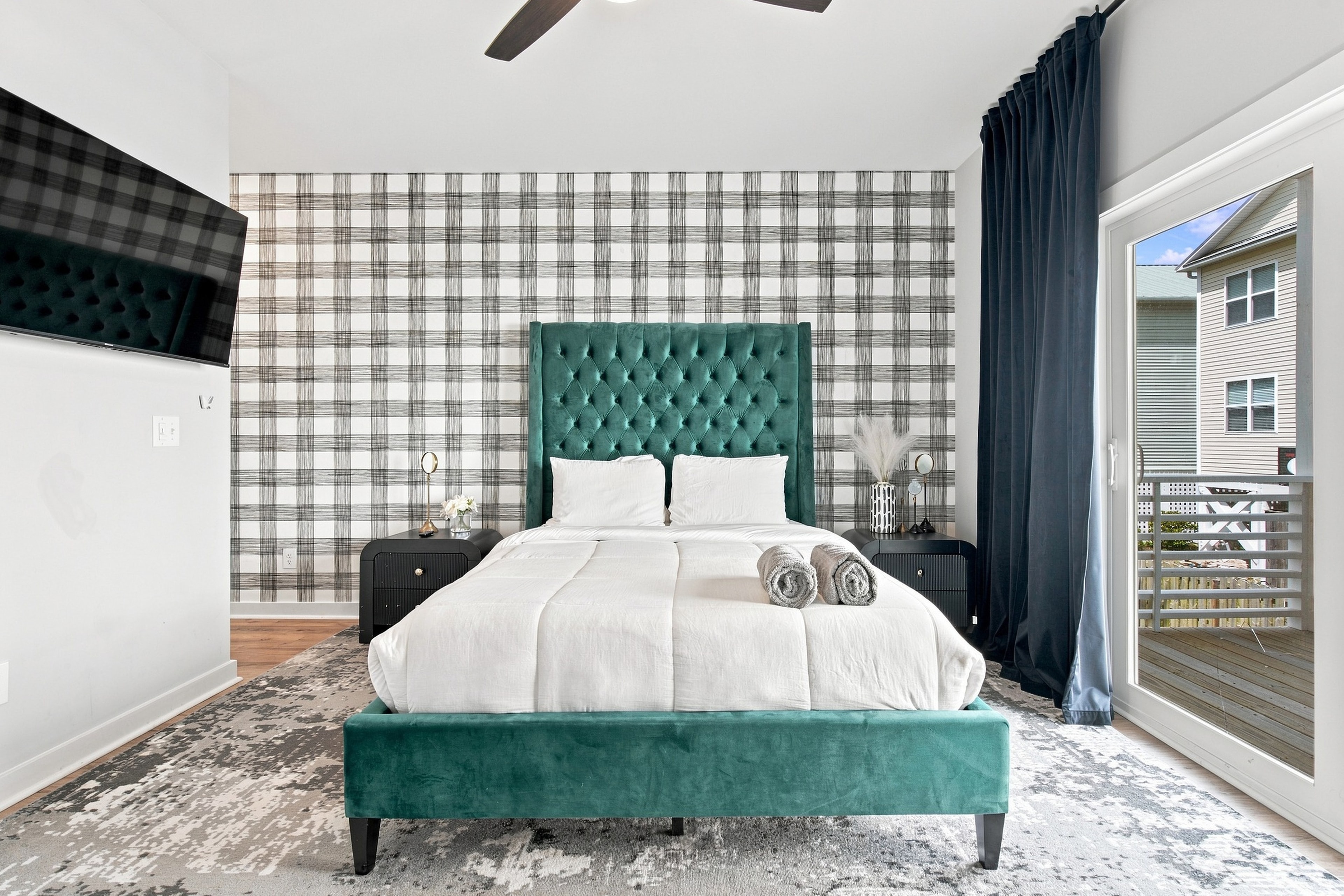 Home office interior photography