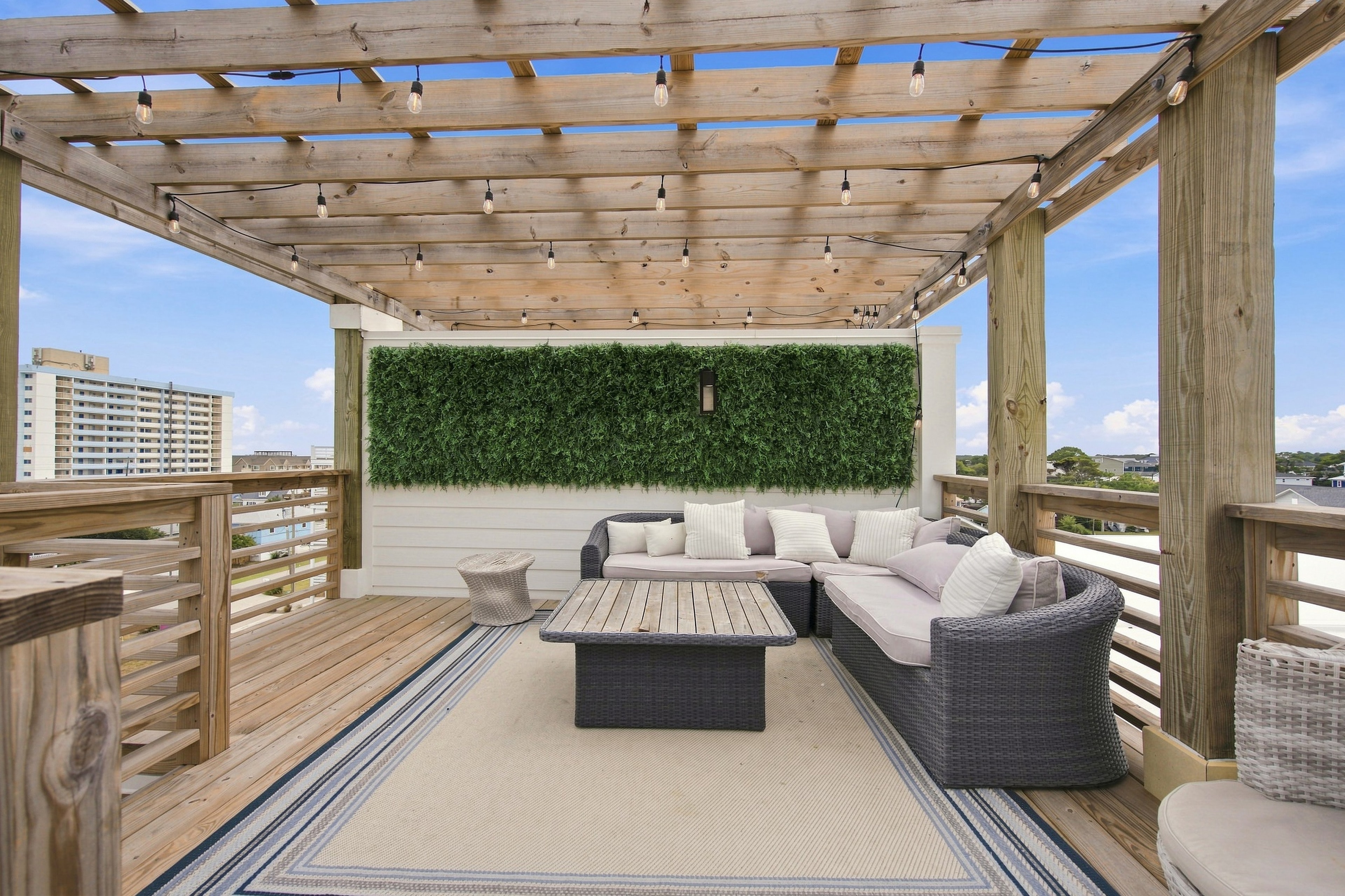 Rooftop terrace luxury penthouse photography